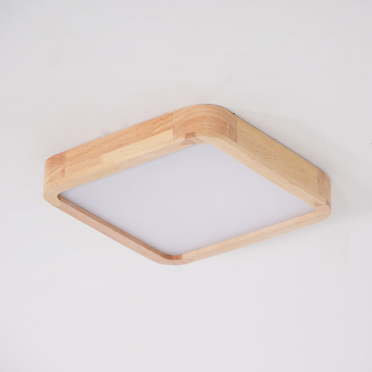 Wooden Geometric LED Ceiling Light