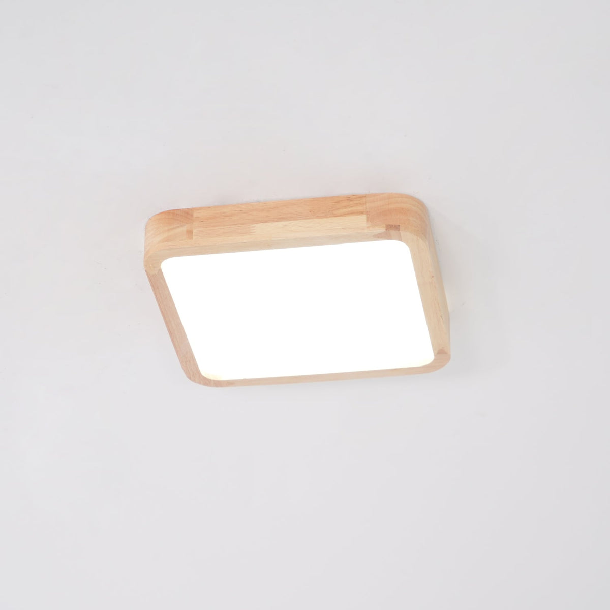 Wooden Geometric LED Ceiling Light