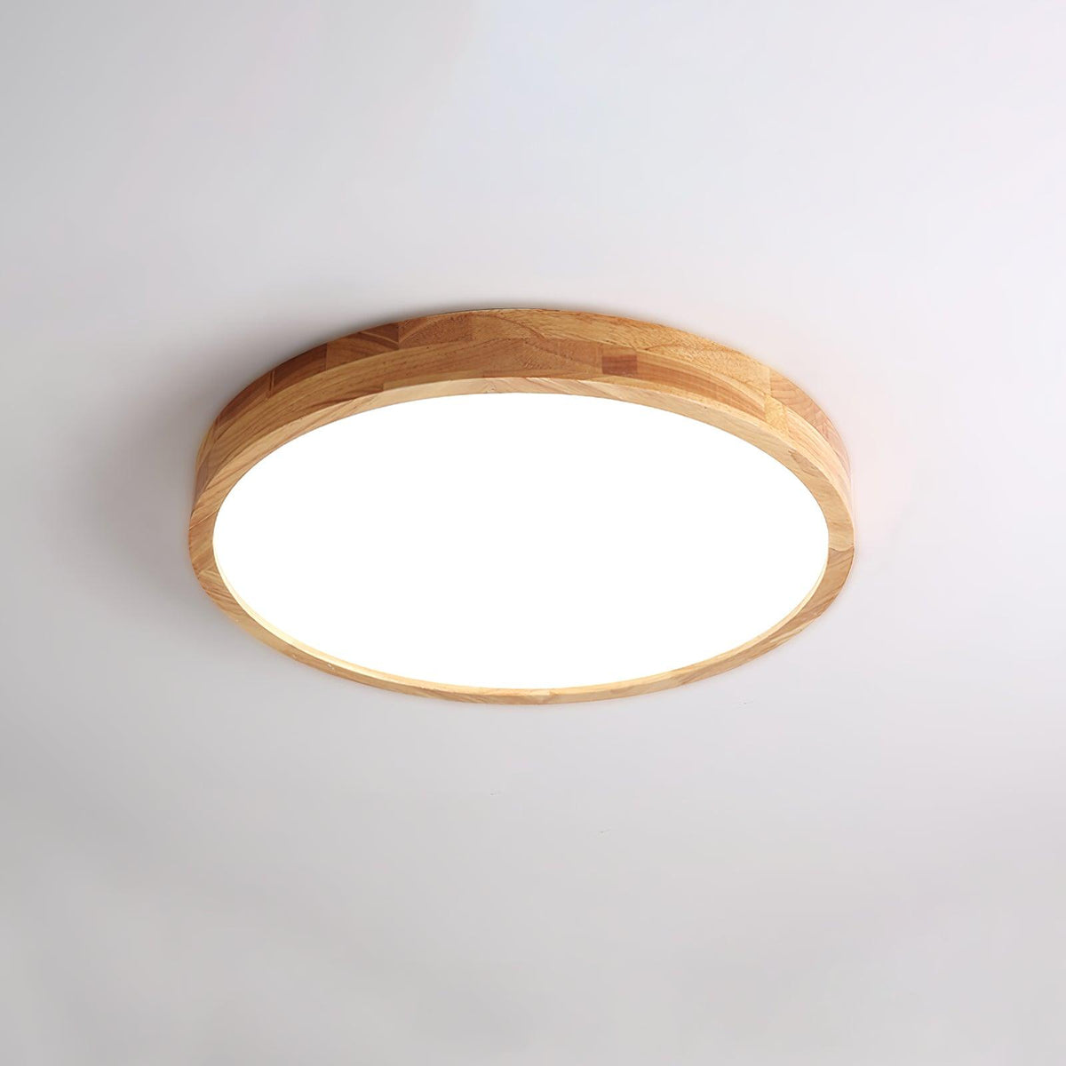 Wooden Geometric LED Ceiling Light