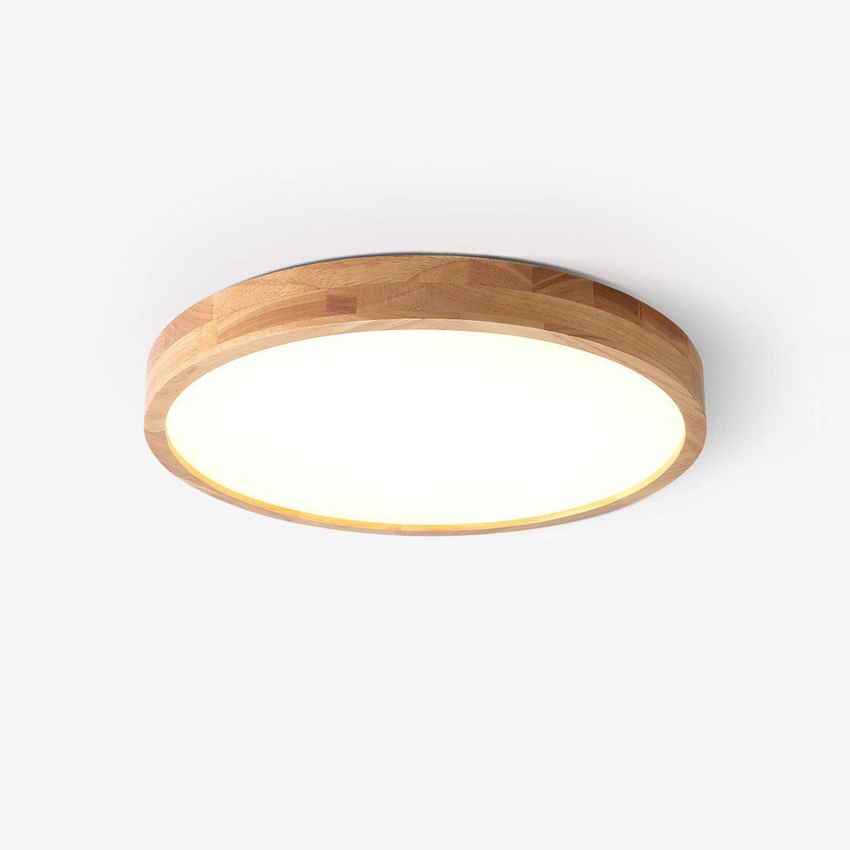 Wooden Geometric LED Ceiling Light