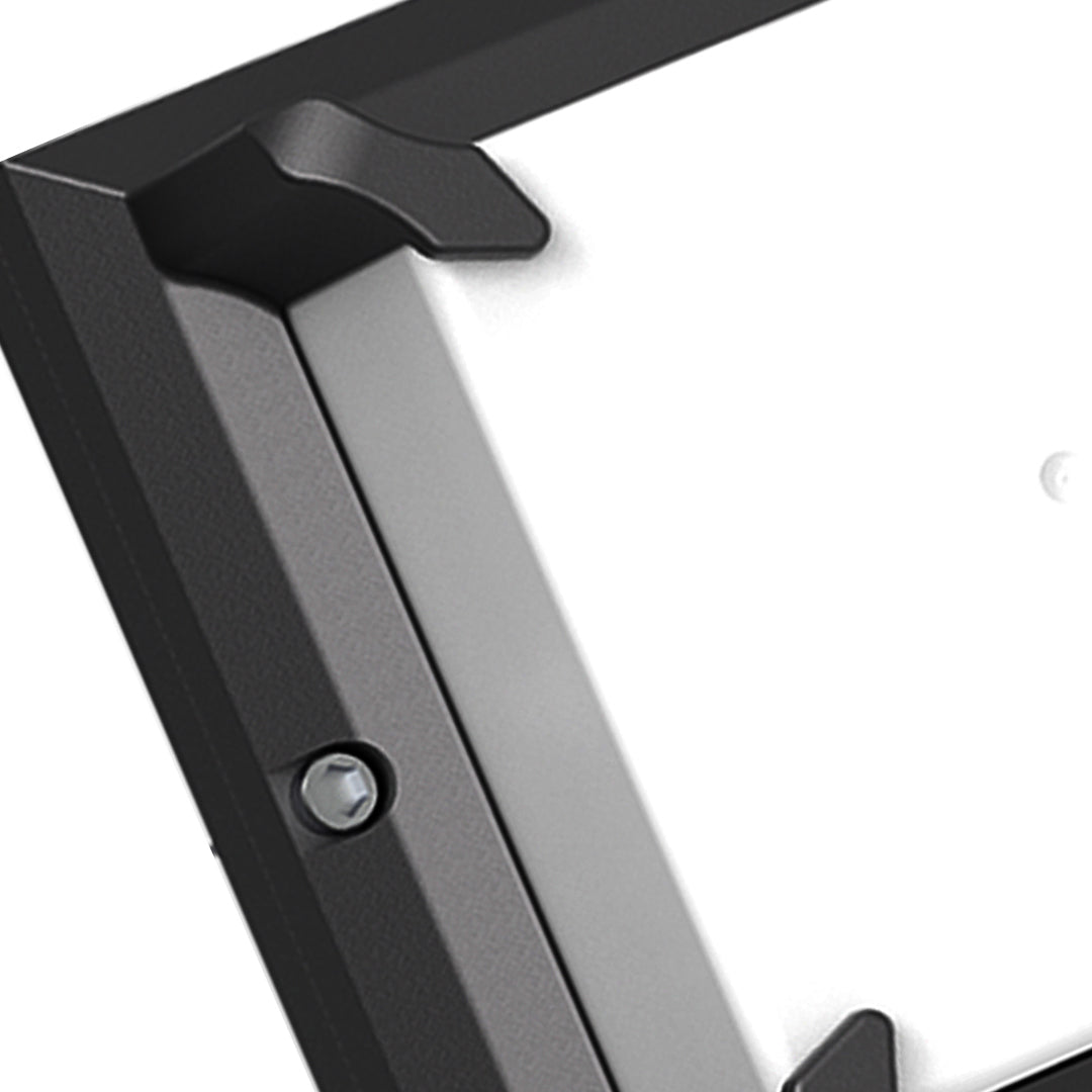Square Black Waterproof LED Outdoor Wall Light for Garden