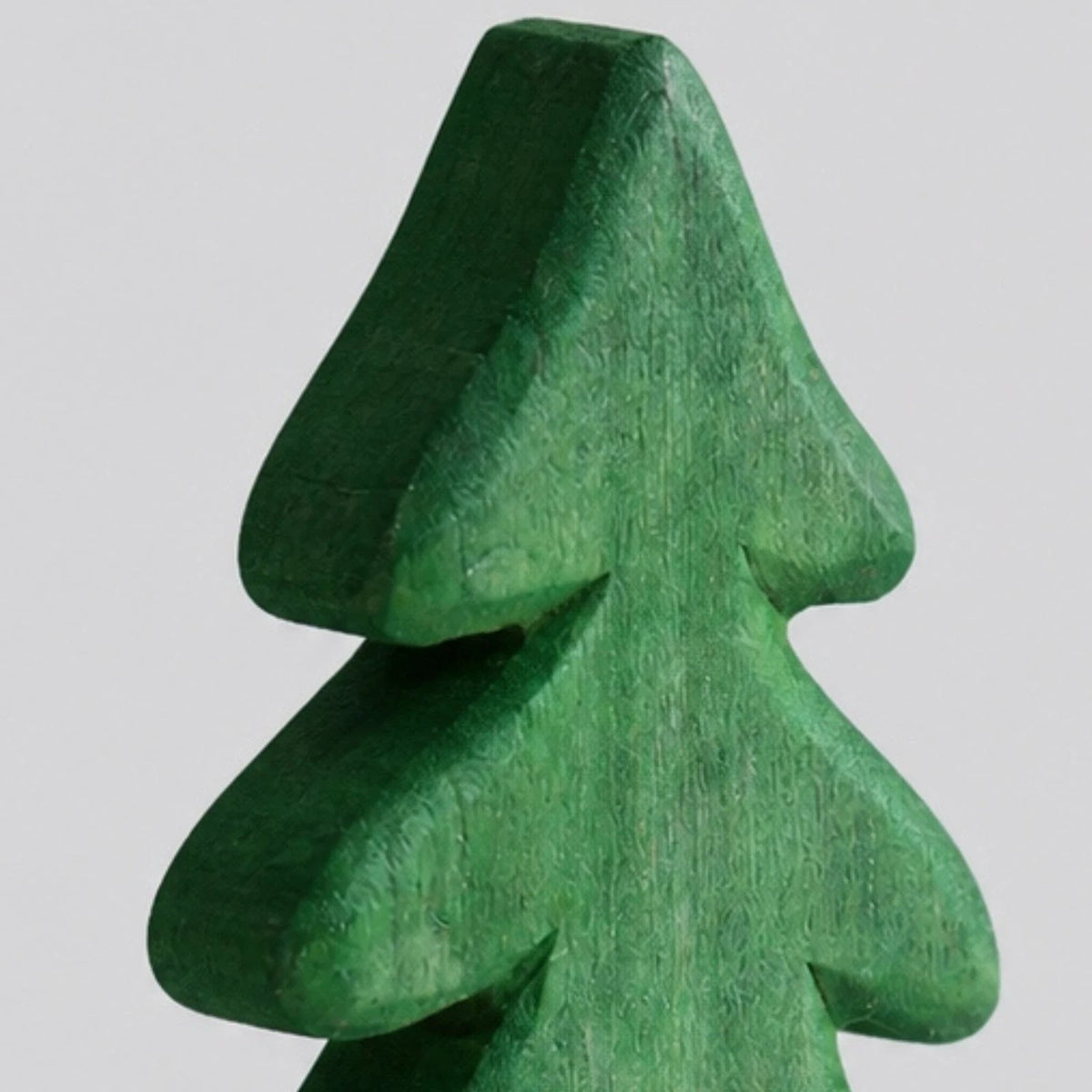 Whimsical Wooden Evergreen Tree Tabletop Decoration