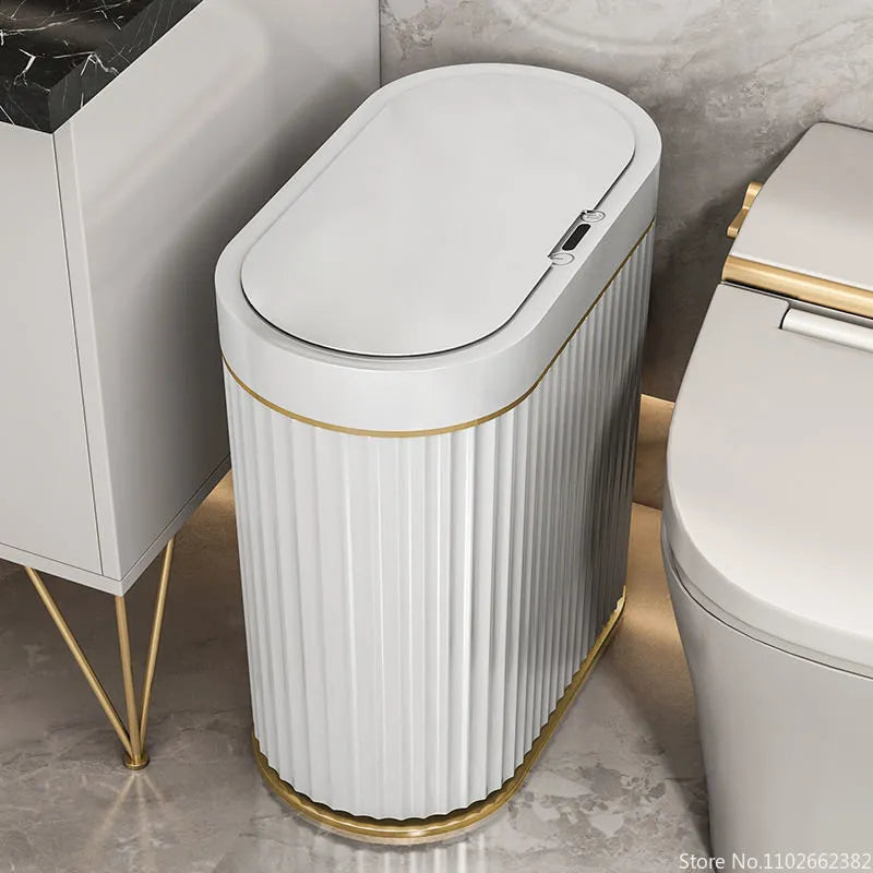 Smart Touchless Sensor Bin Modern Bathroom Waste Bin