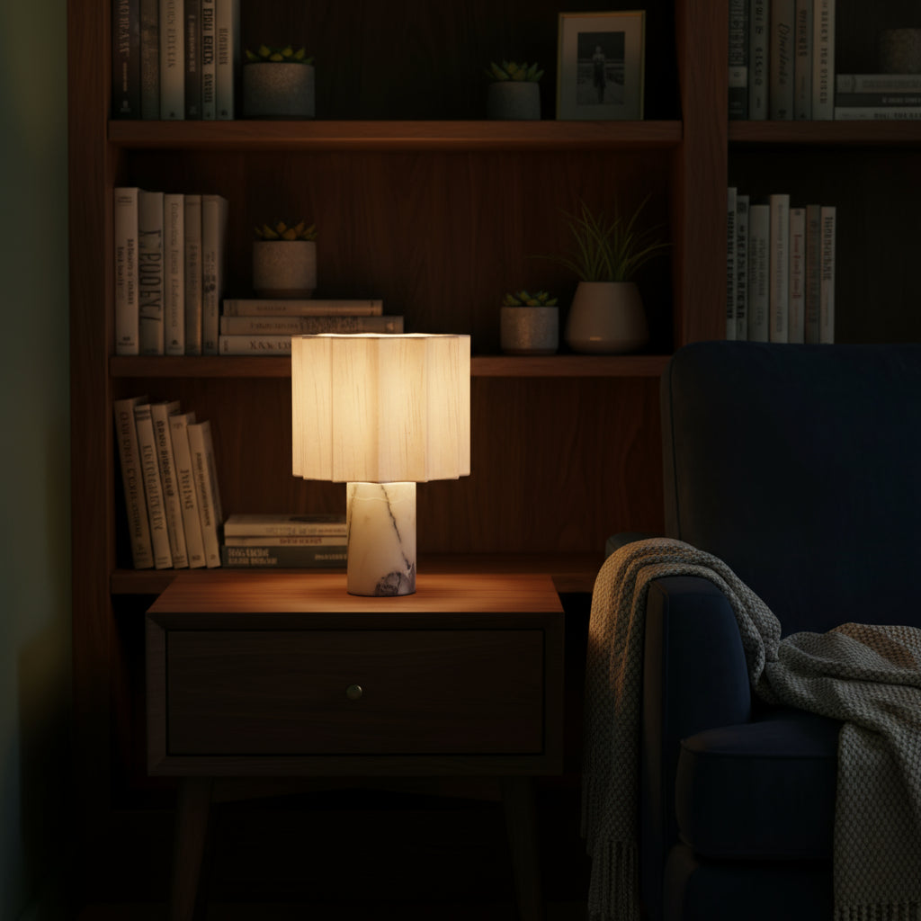 Marble Table Lamp