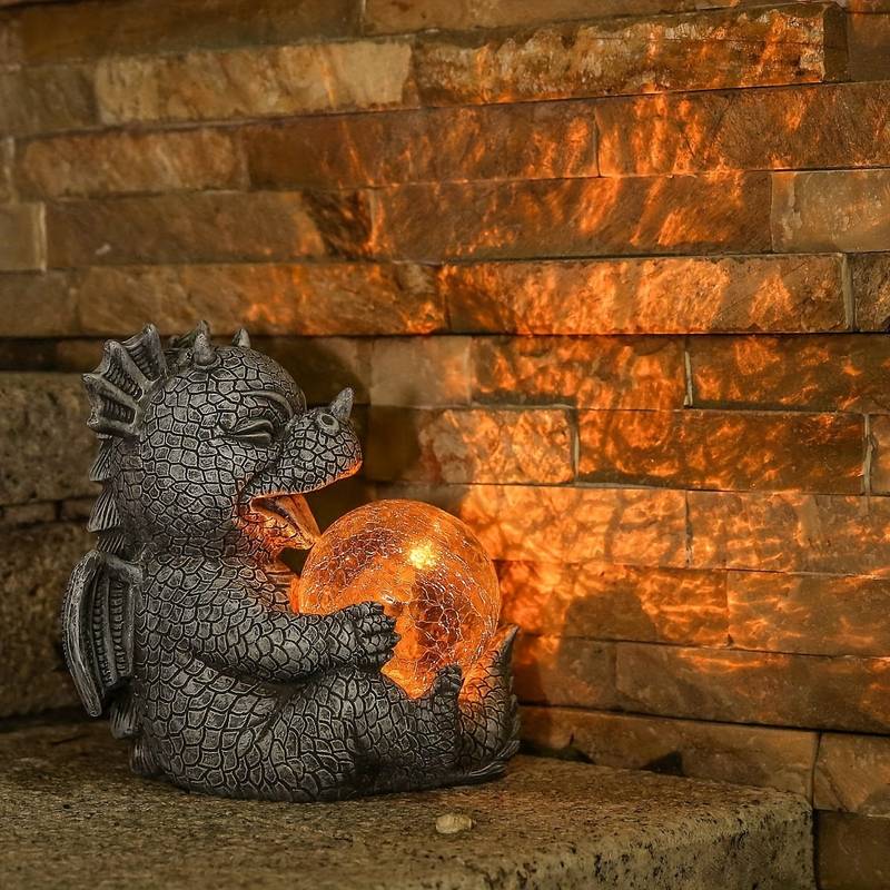 Dragon Guardian LED Table Lamp