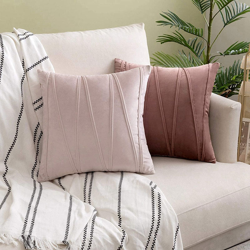 Velvet Kussenhoezen Set Zachte Decoratieve Sierkussenslopen