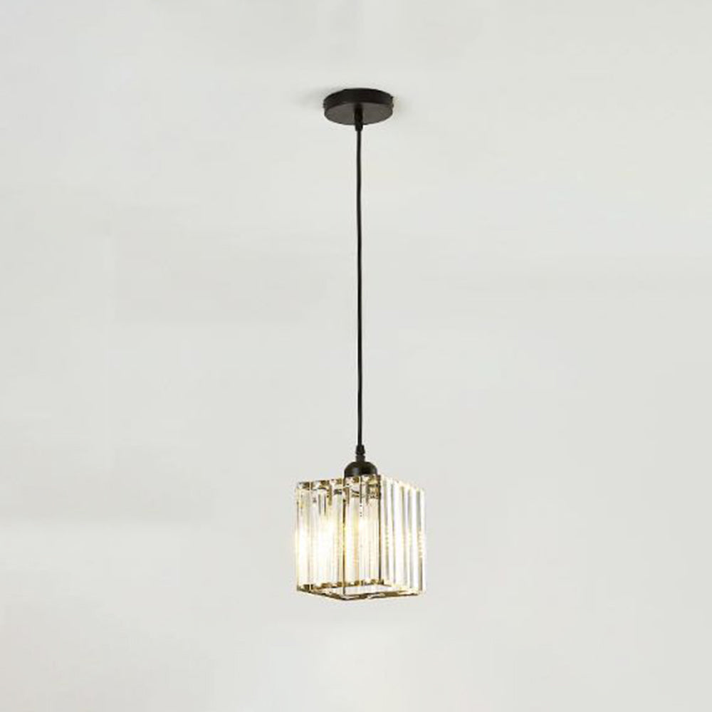 Cluster Pendant Light with Cylindrical Glass Shades