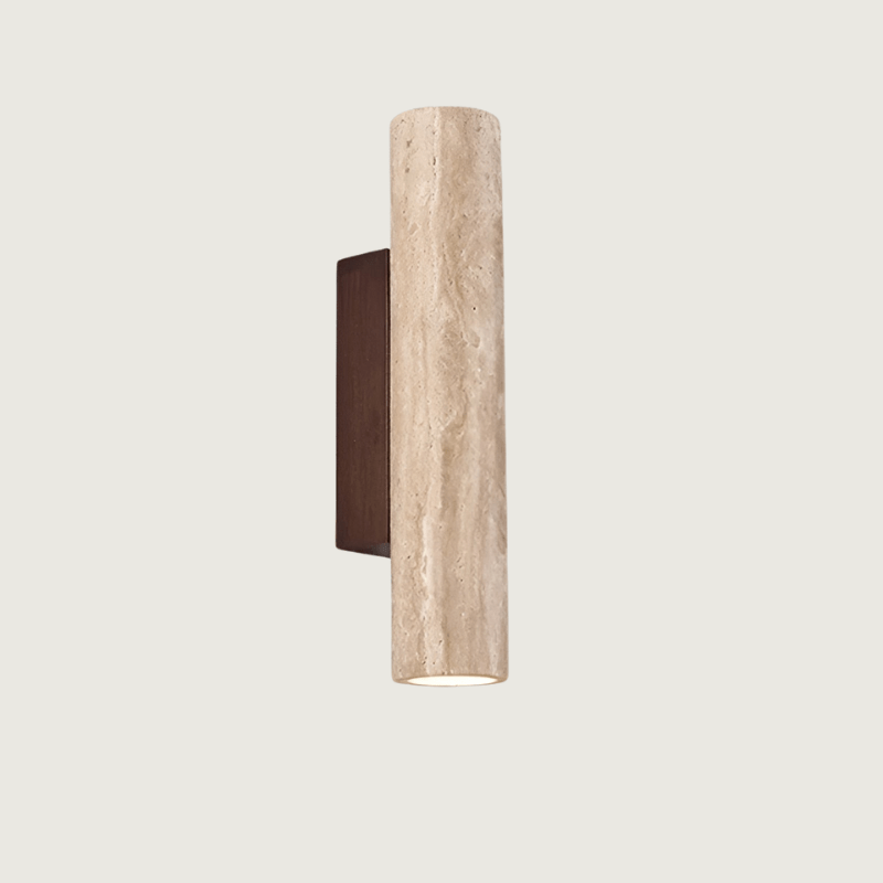 Luxury Travertine Up & Down Wall Sconce