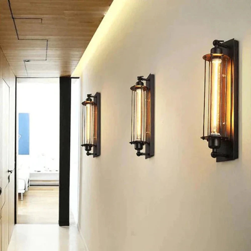 Vintage Wall-Mounted LED Light