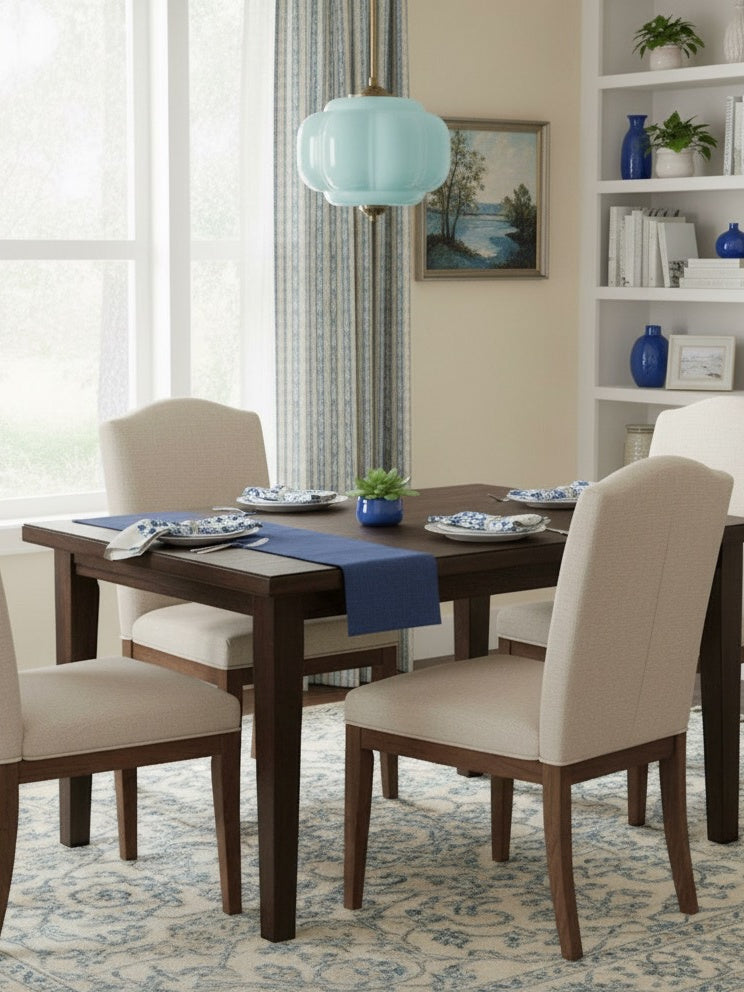 Vintage Milk Glass Semi-Flush Mount Pendant Light