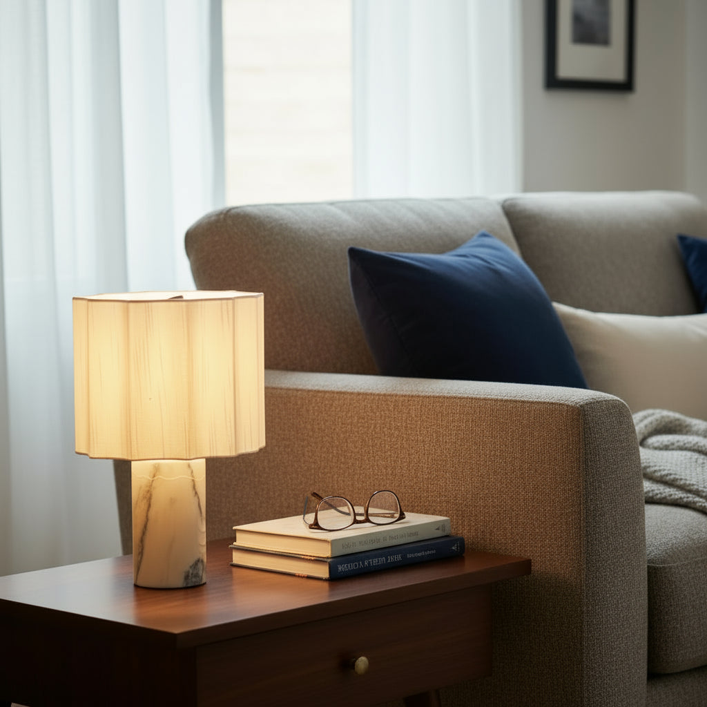 Marble Table Lamp