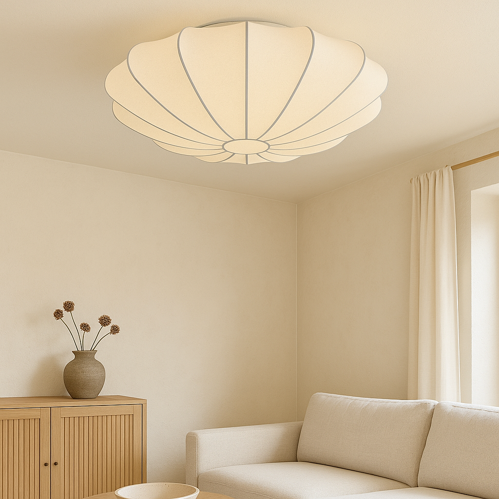 Petal-Inspired Soft Glow Ceiling Light