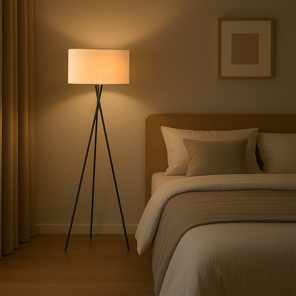 Modern Silk Floor Lamp