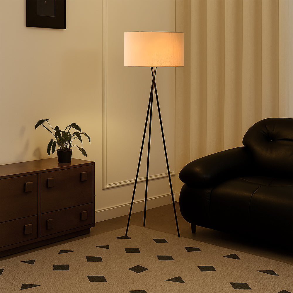 Modern Silk Floor Lamp