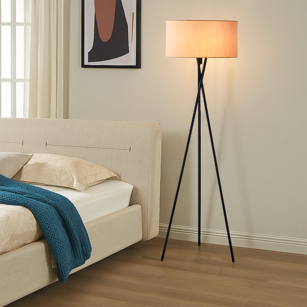 Modern Silk Floor Lamp