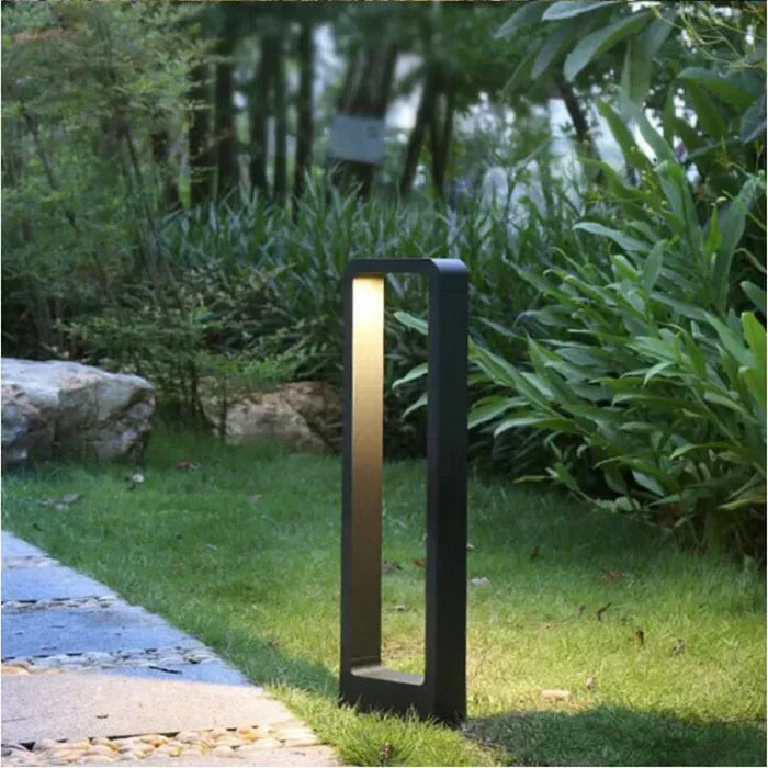 Scandinavian Outdoor Ground Lights Modern Pathway Design