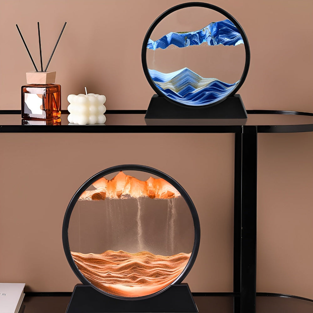 3D Moving Sand Art Display