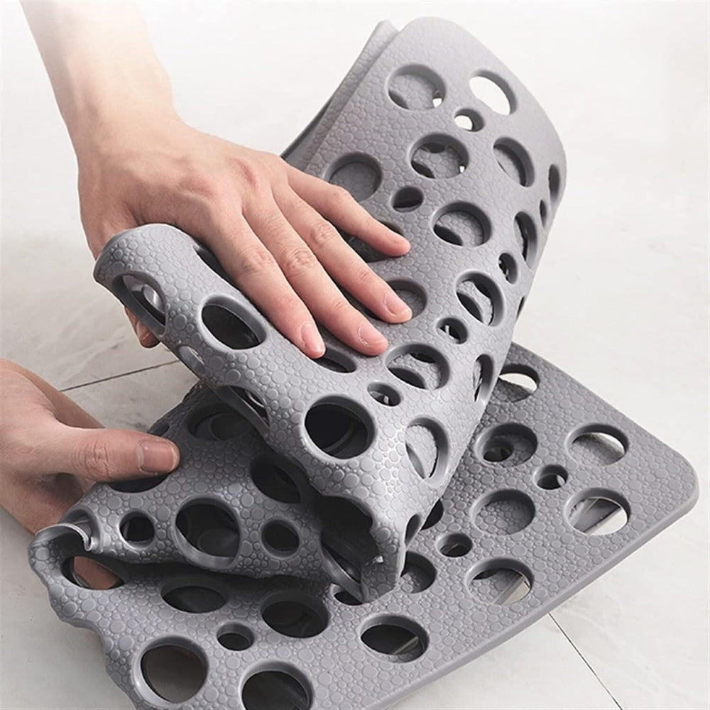 Non Slip Shower Mat with Suction Cups Bathroom Floor Mat