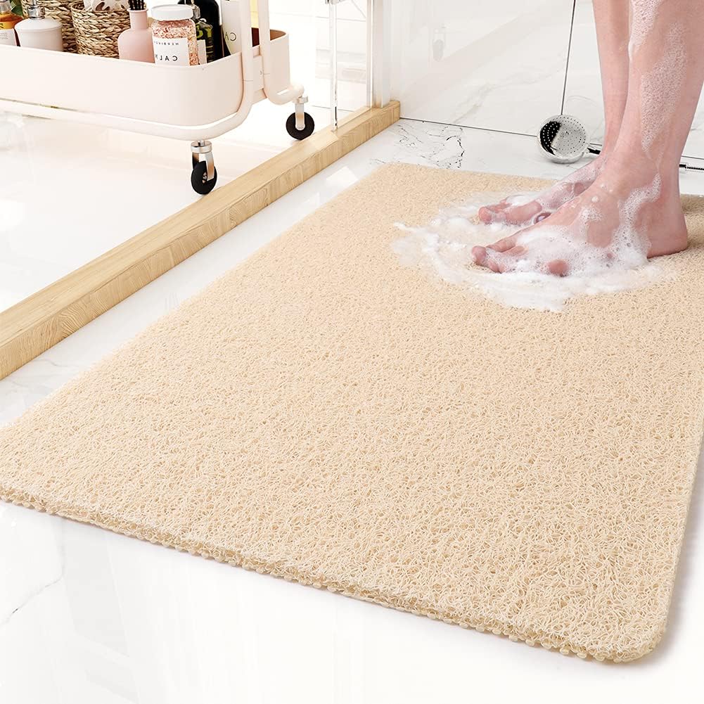 Bathroom Bath Mat Non Slip Soft Floor Mat Water Absorbing