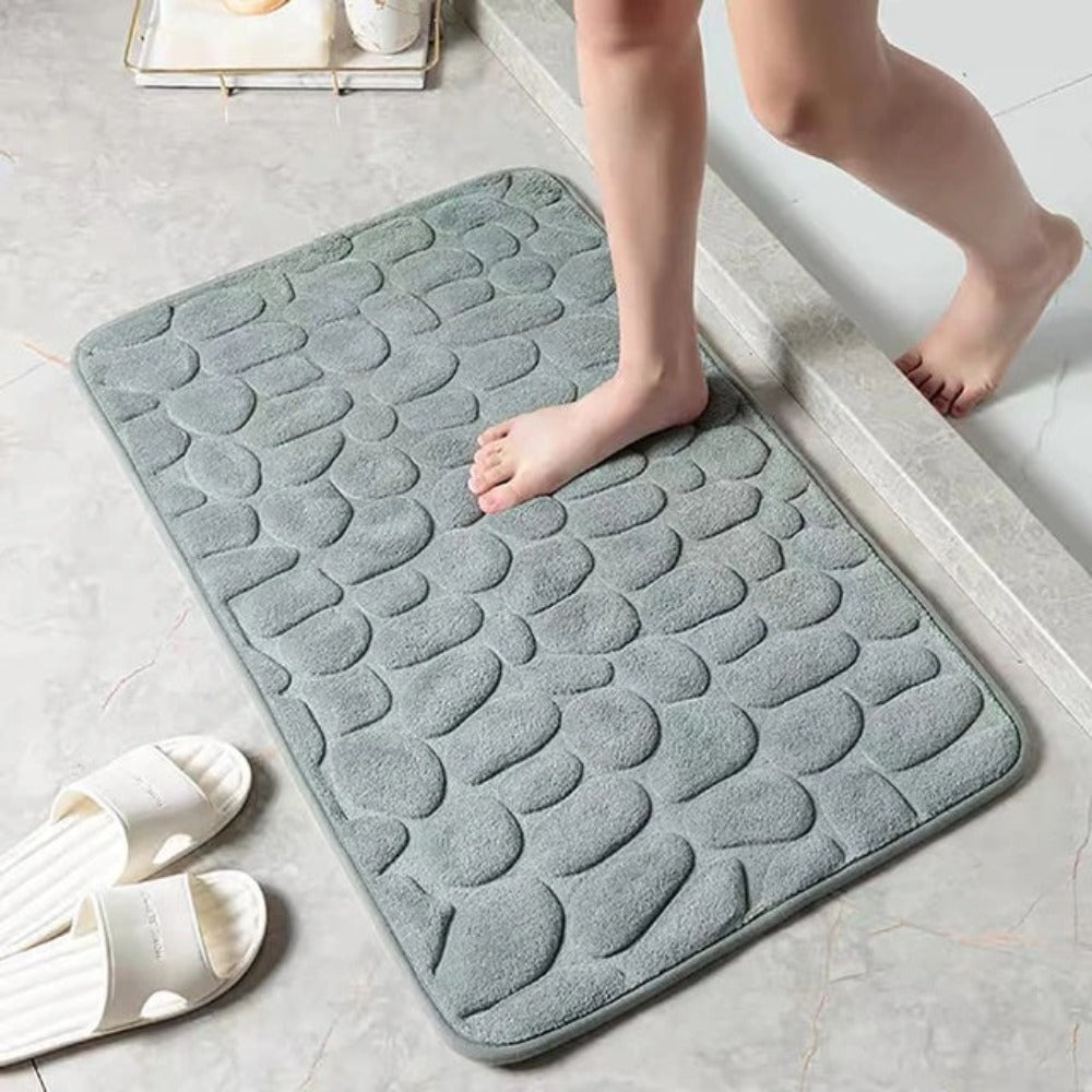Soft Bath Mat Non Slip Bathroom Floor Mat Water Absorbent