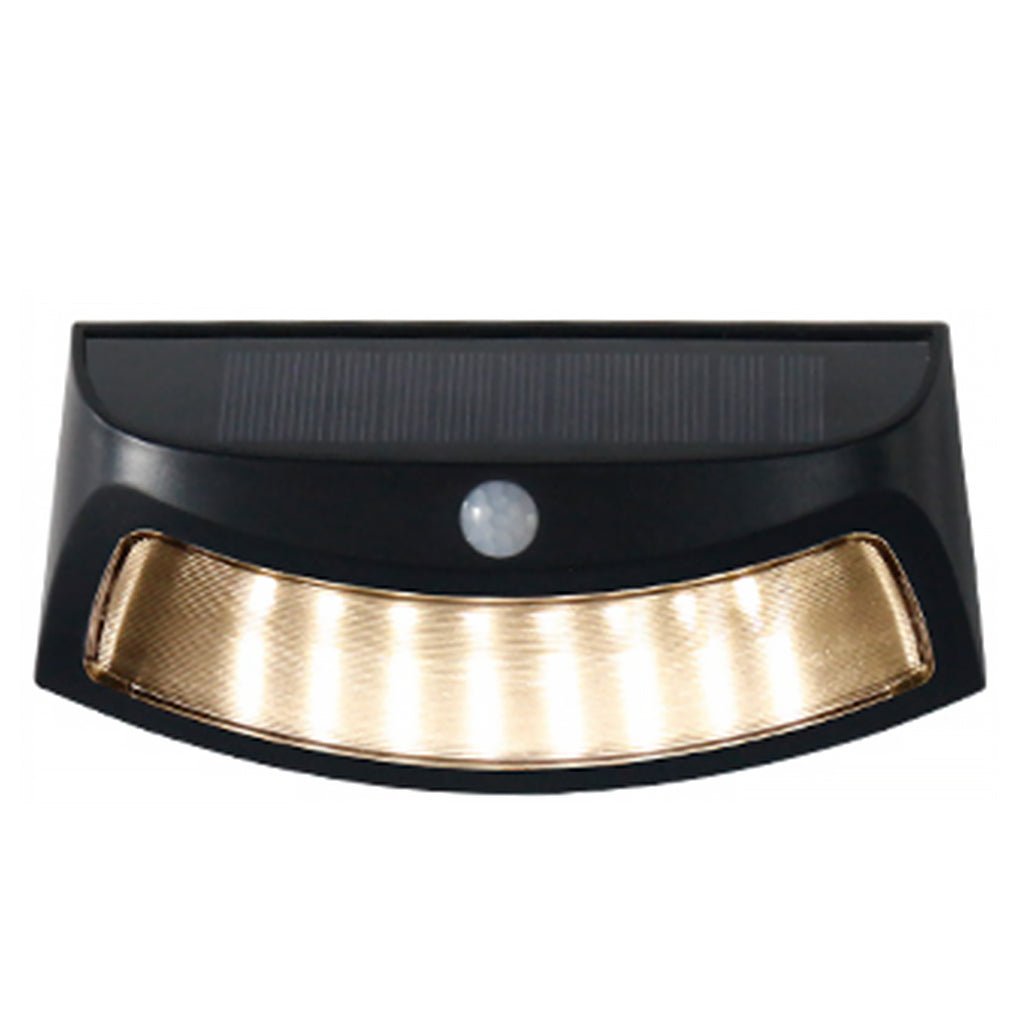 Industrial Black LED Wall Light for Garden Pathway Lighting