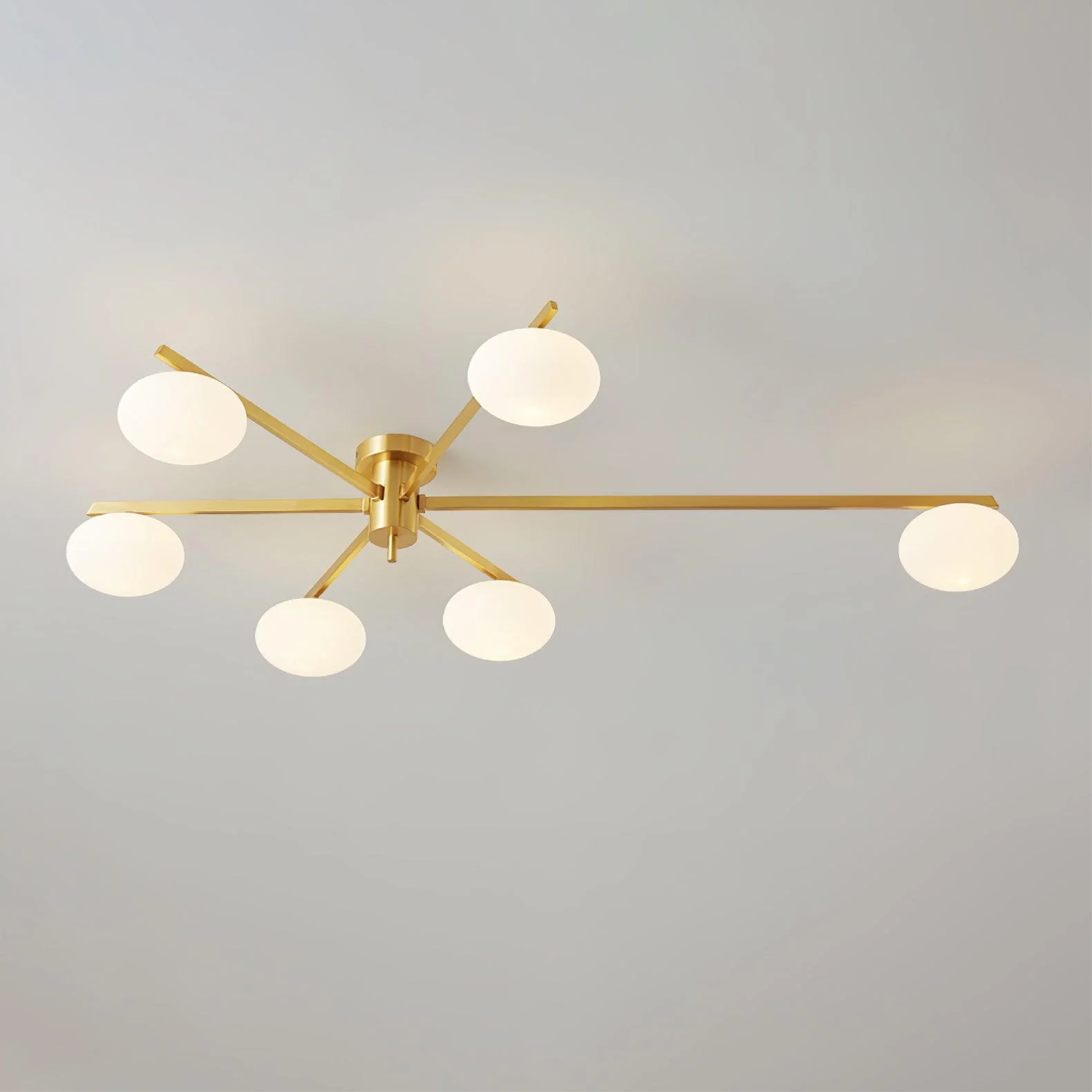 Modern Multi-Arm Ceiling Light