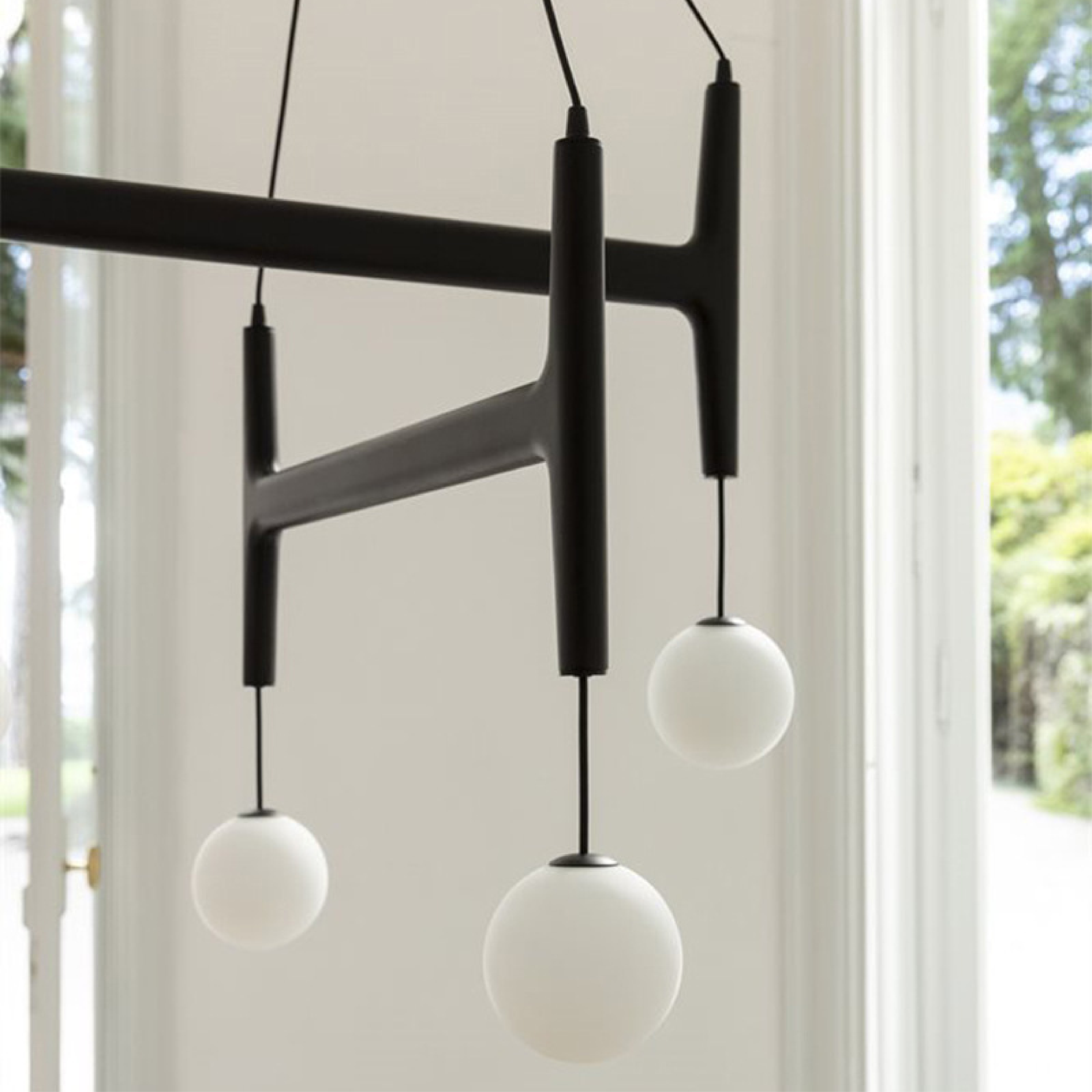Modern Sculptural Chandelier