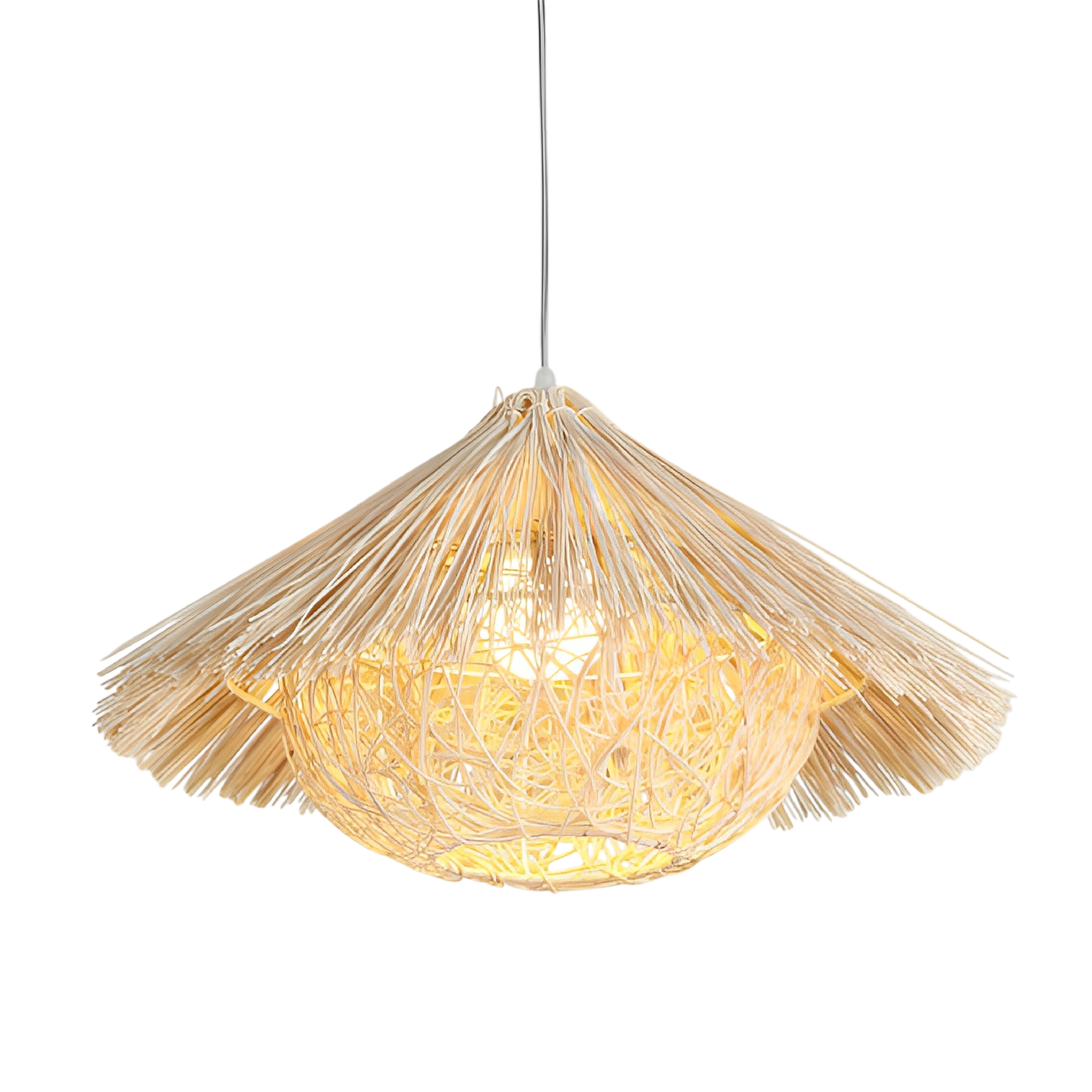Rattan Bamboo Pendant Light
