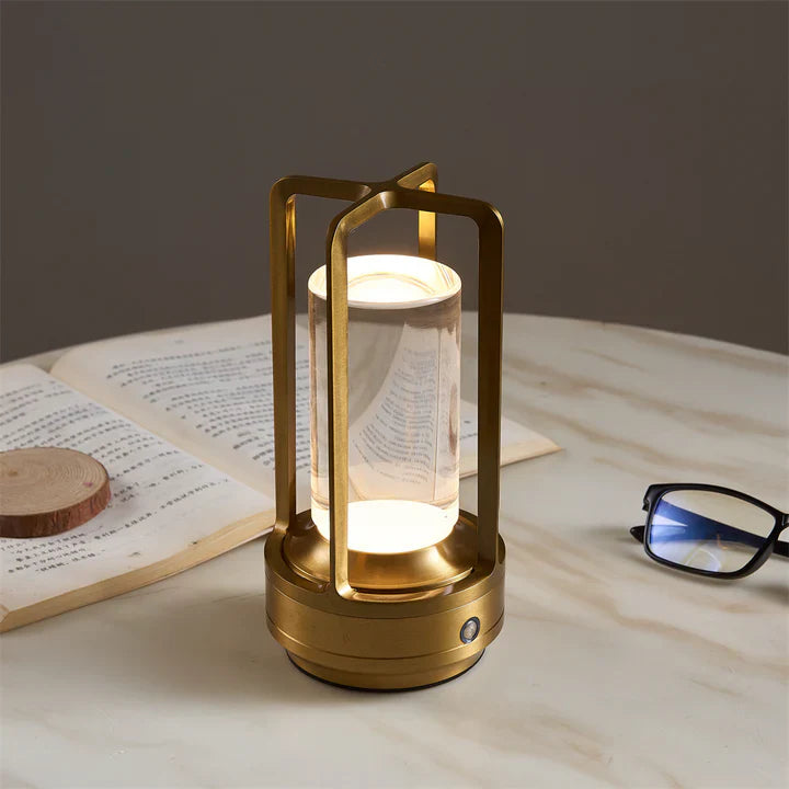 Modern Wireless Lantern Desk Lamp