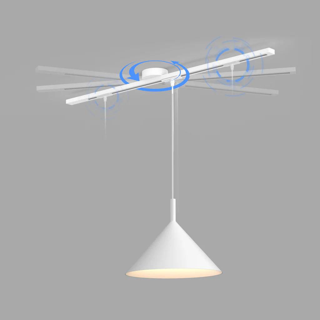 Draaibare Plafondrail voor Hanglamp Verstelbare Montage