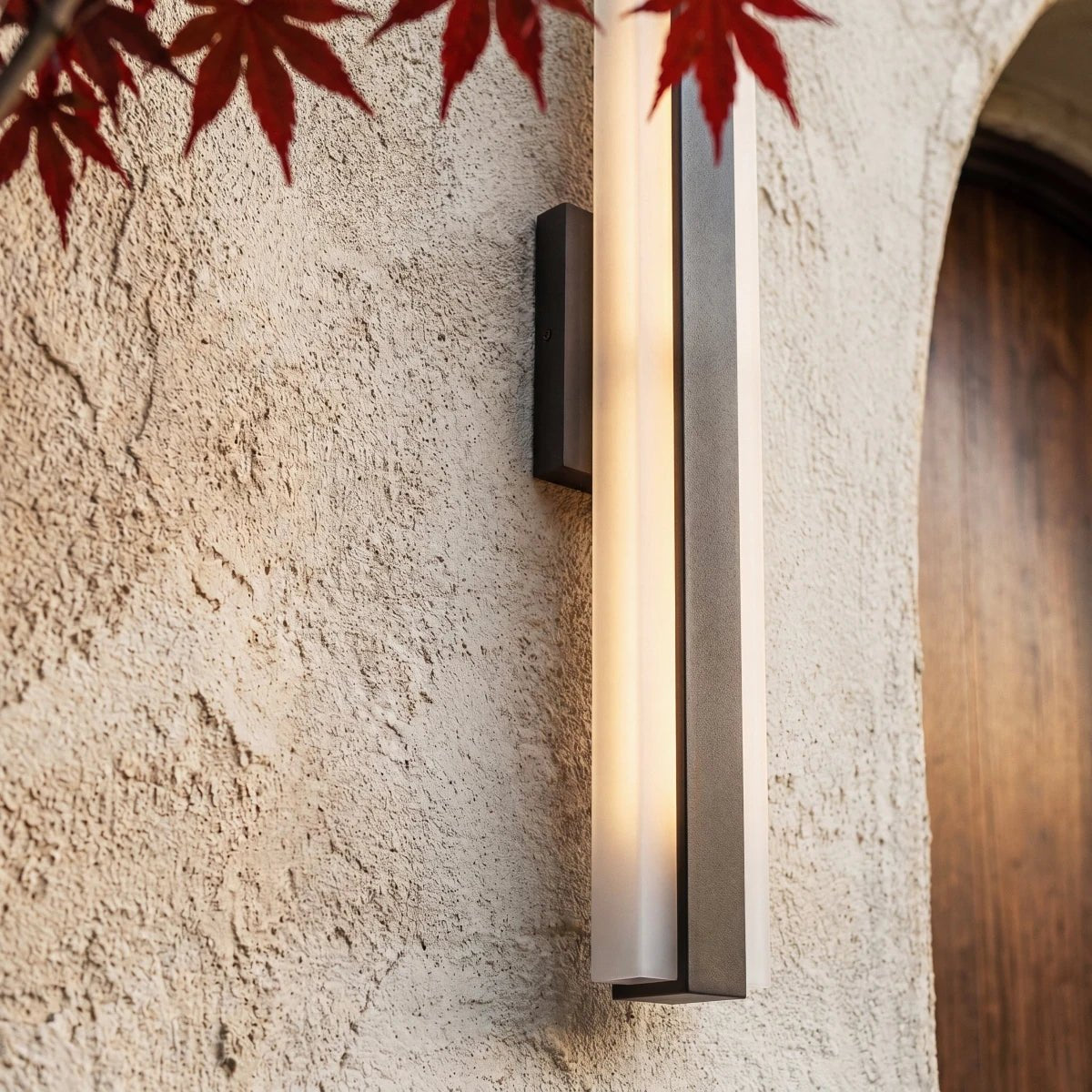 Modern Metal Linear Outdoor Wall Light for Garden Lighting