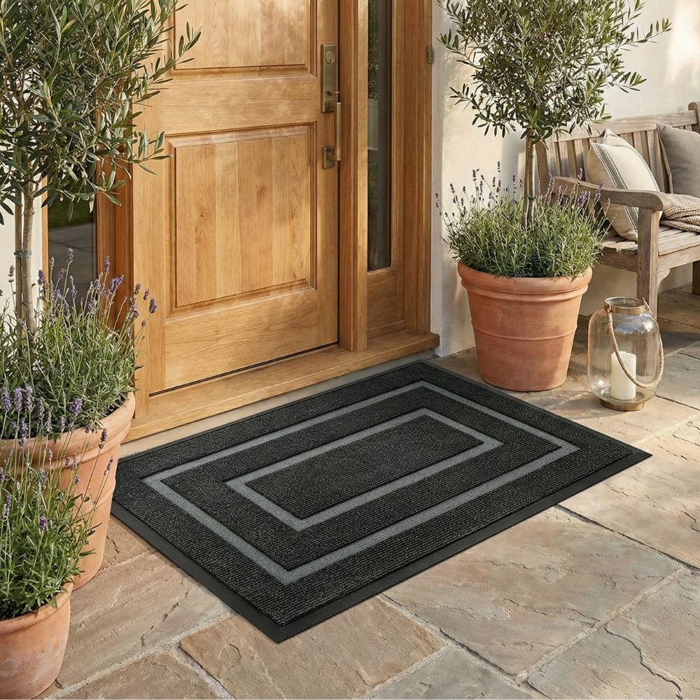 Non-Slip Rubber Backed Door Mat 1