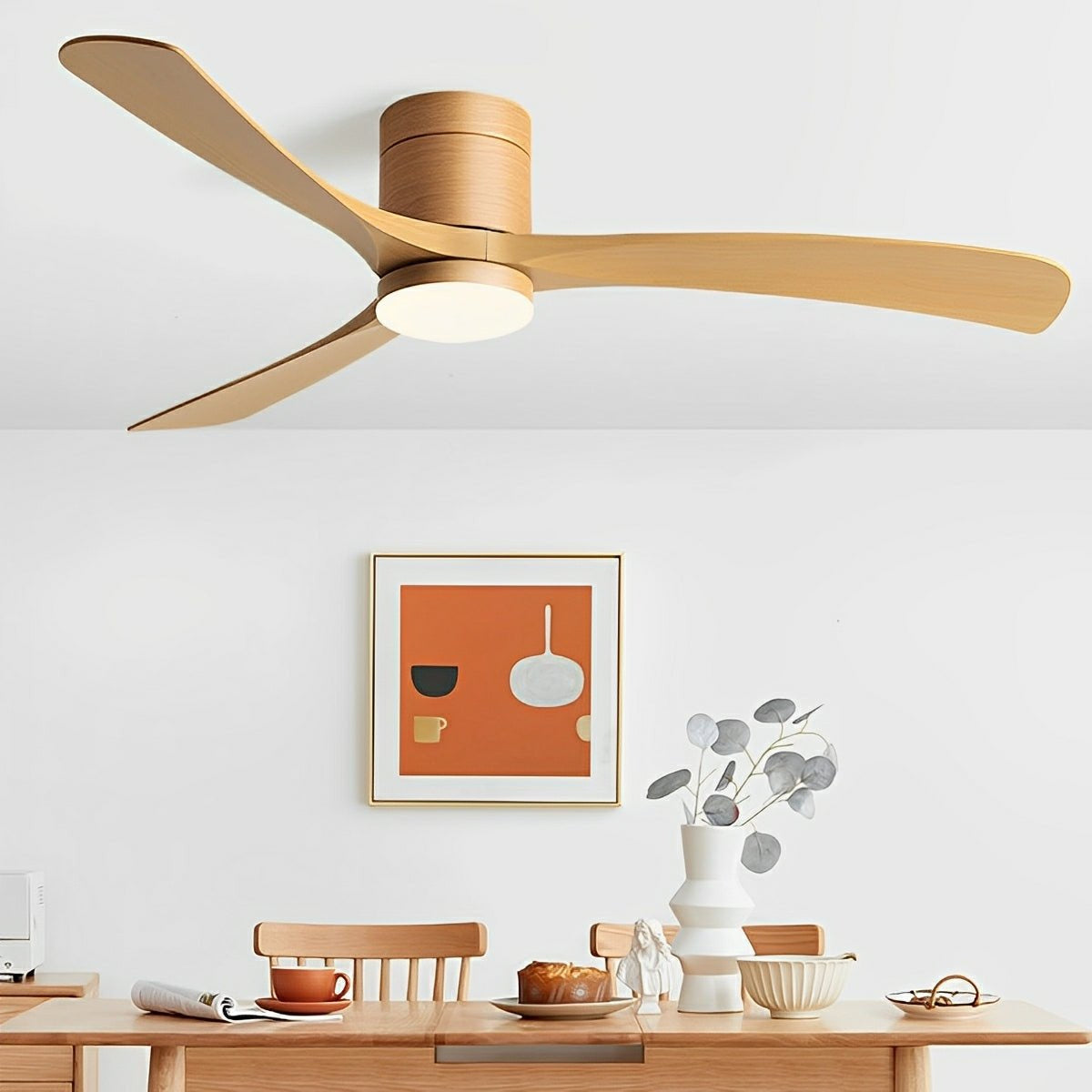 Minimalist Ceiling Fan Light for Living Room 1