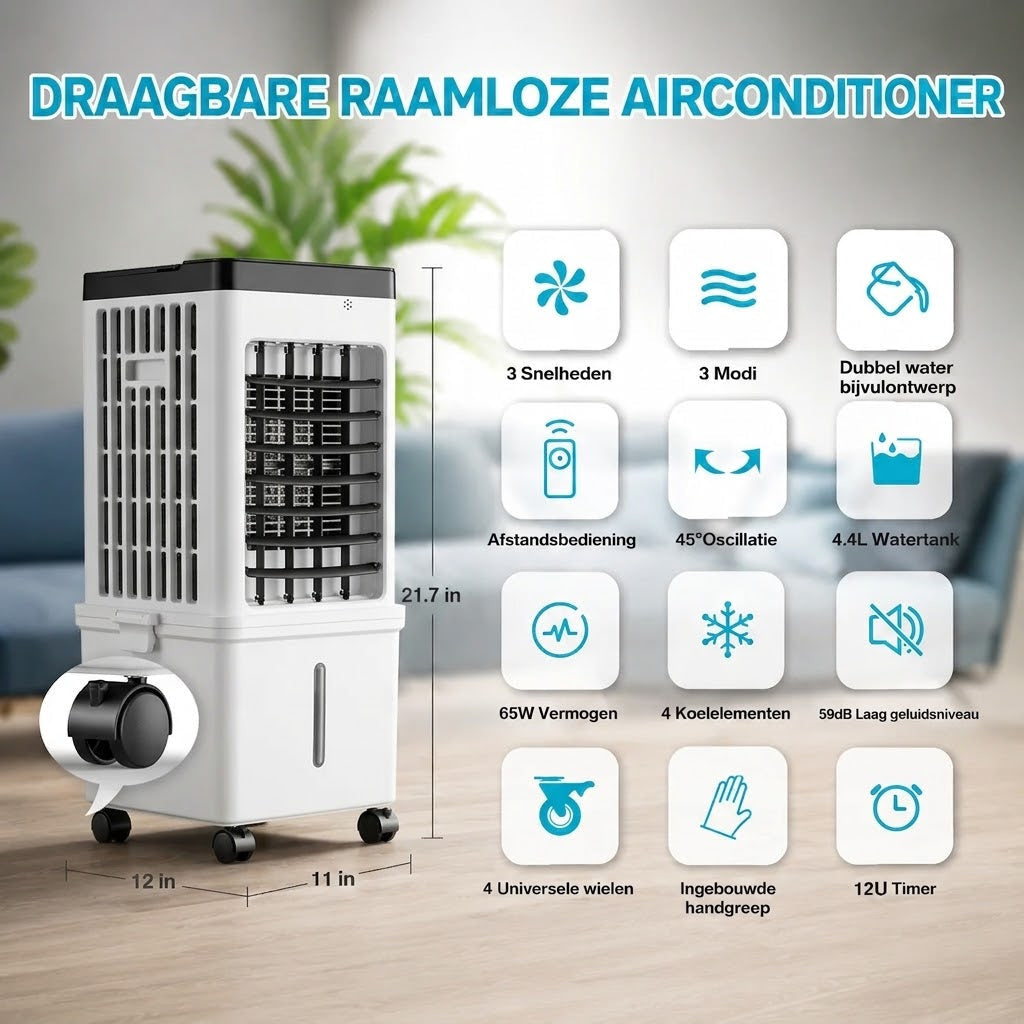 Portable Air Conditioner with Remote Control 3