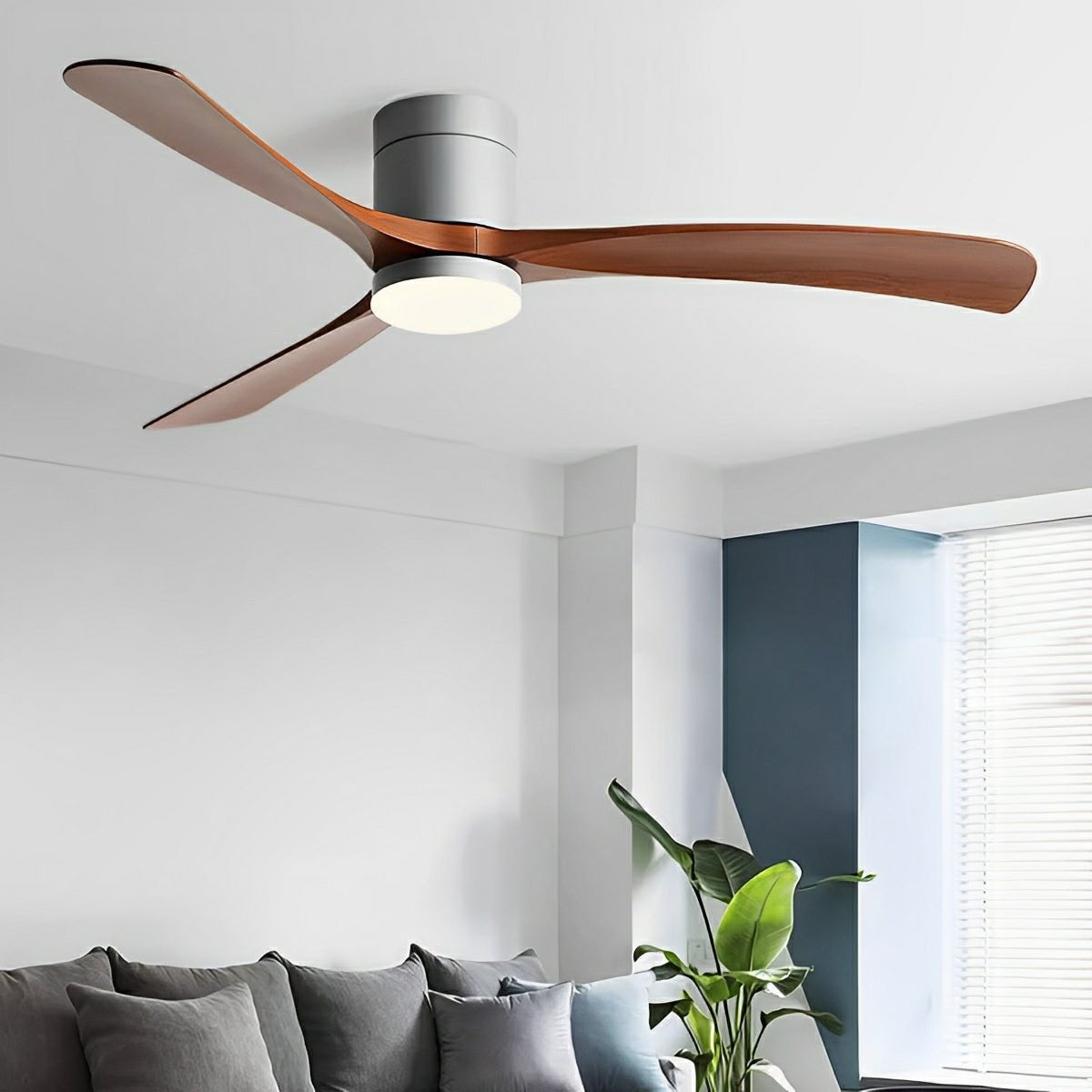 Minimalist Ceiling Fan Light for Living Room 3