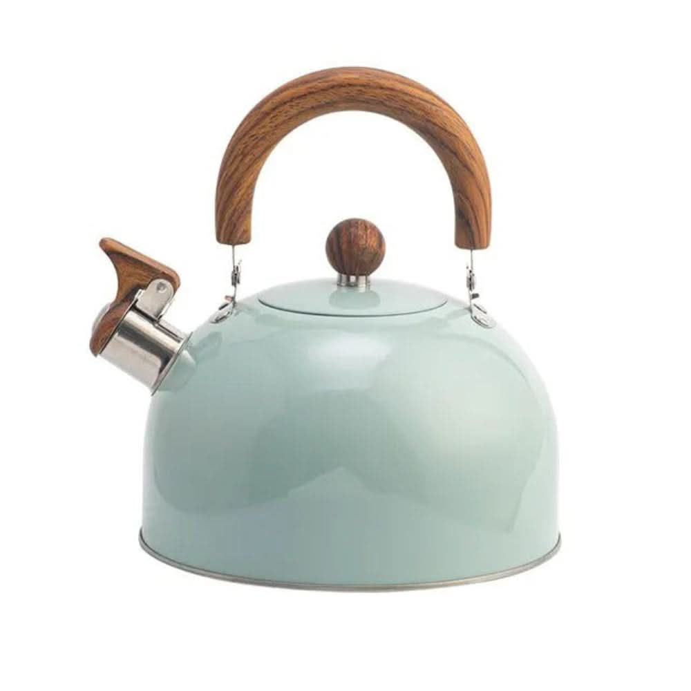 Whistling Kettle with Wooden Handle 3L 4