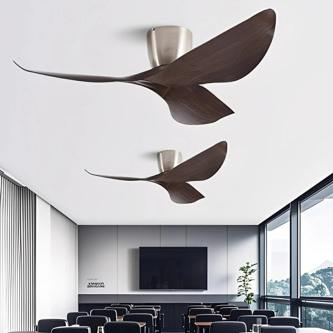 Minimalist Ceiling Fan with Quiet DC Motor 4