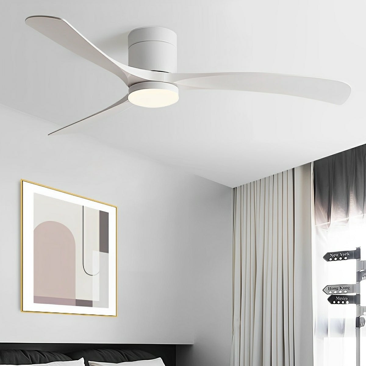 Minimalist Ceiling Fan Light for Living Room 5