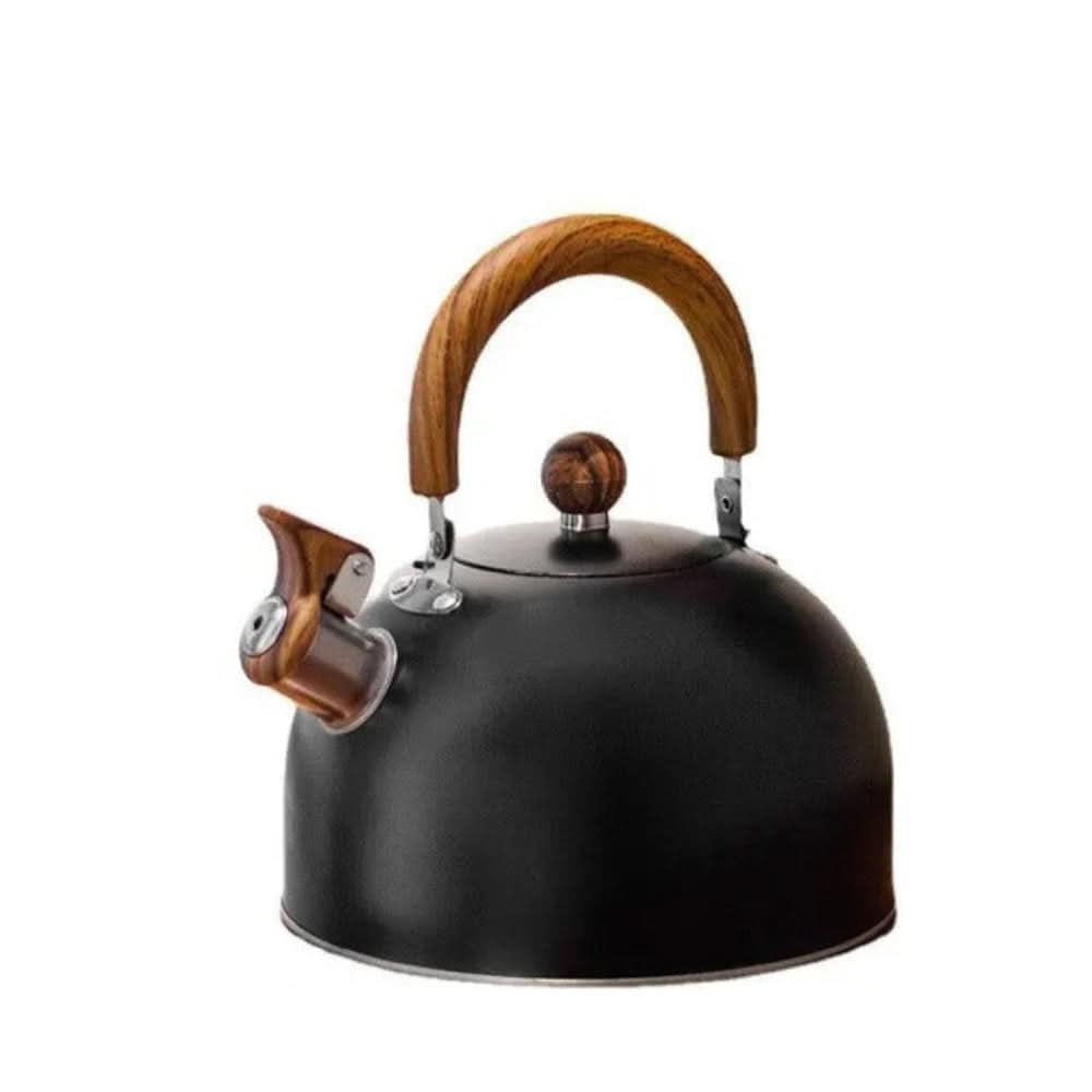 Whistling Kettle with Wooden Handle 3L 5