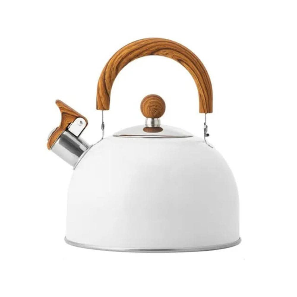 Whistling Kettle with Wooden Handle 3L 6