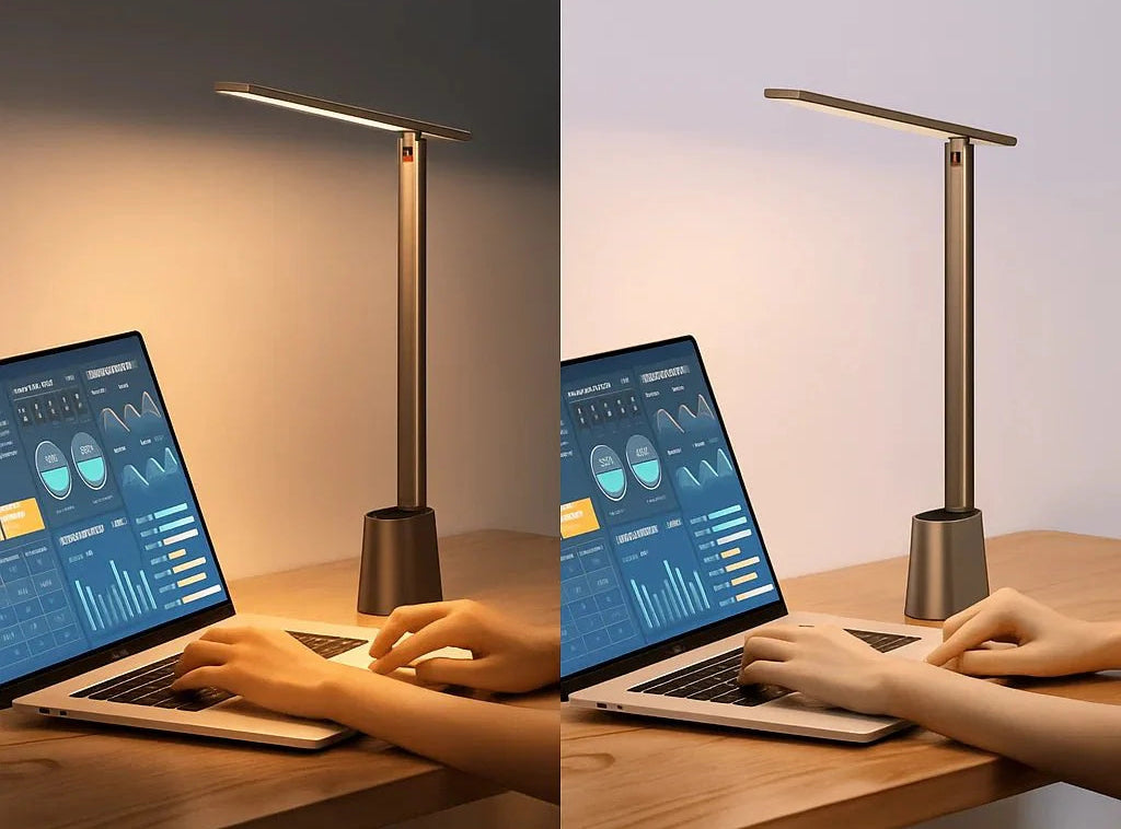 Rechargeable Foldable Smart LED Desk Lamp