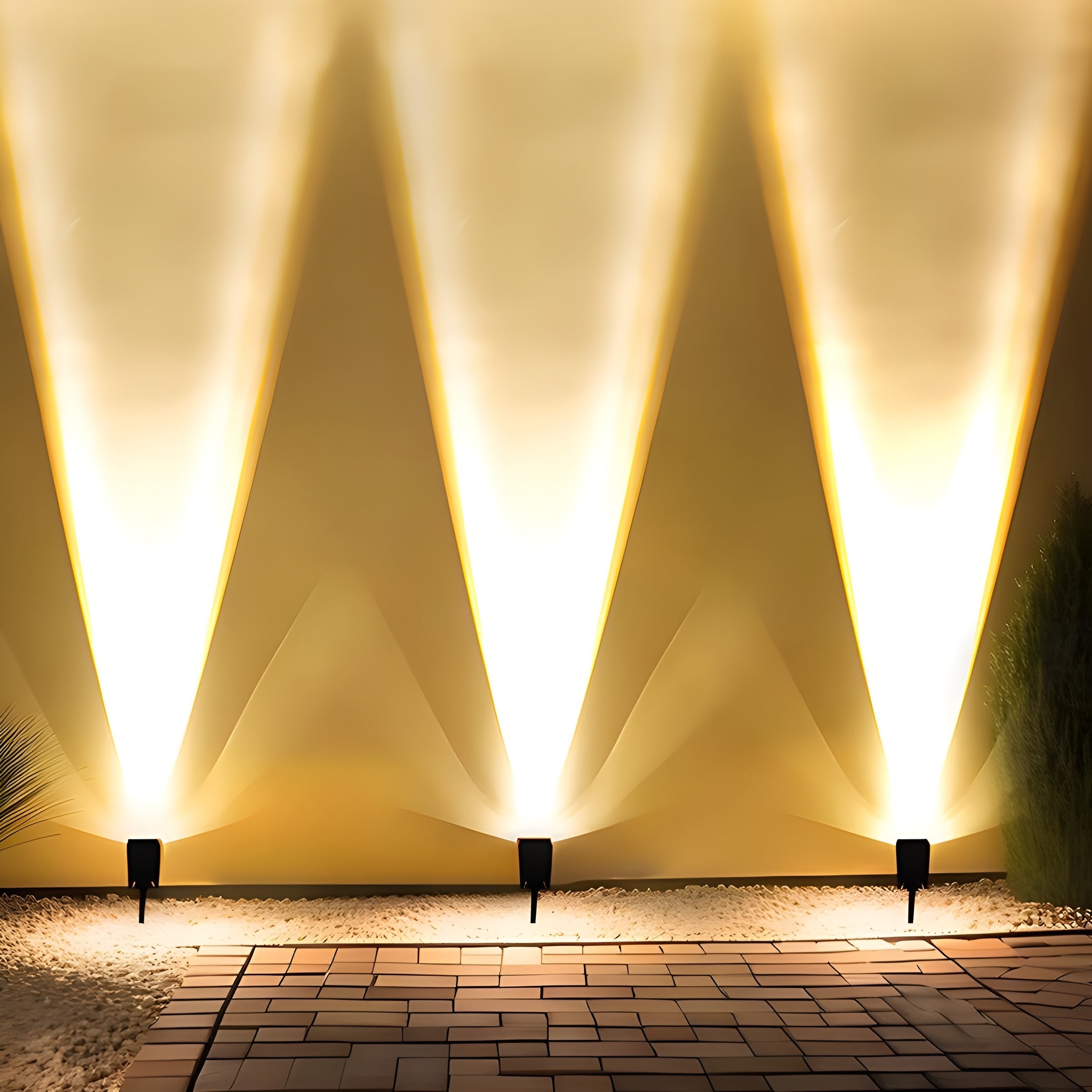 Solar Outdoor Spot Light Adjustable Head Garden Light