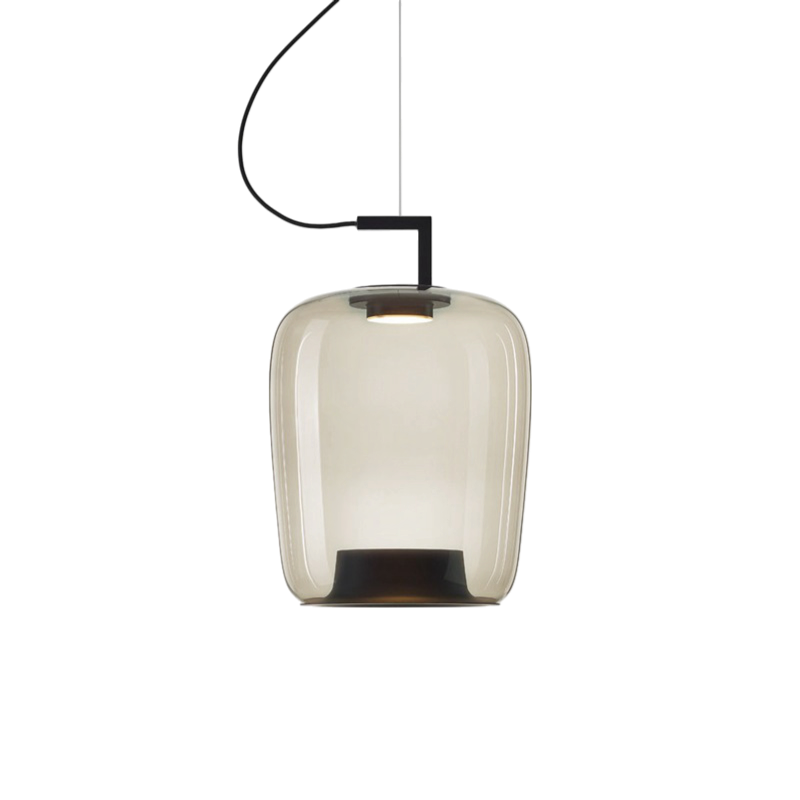 Contemporary Glass Hanging Lamp
