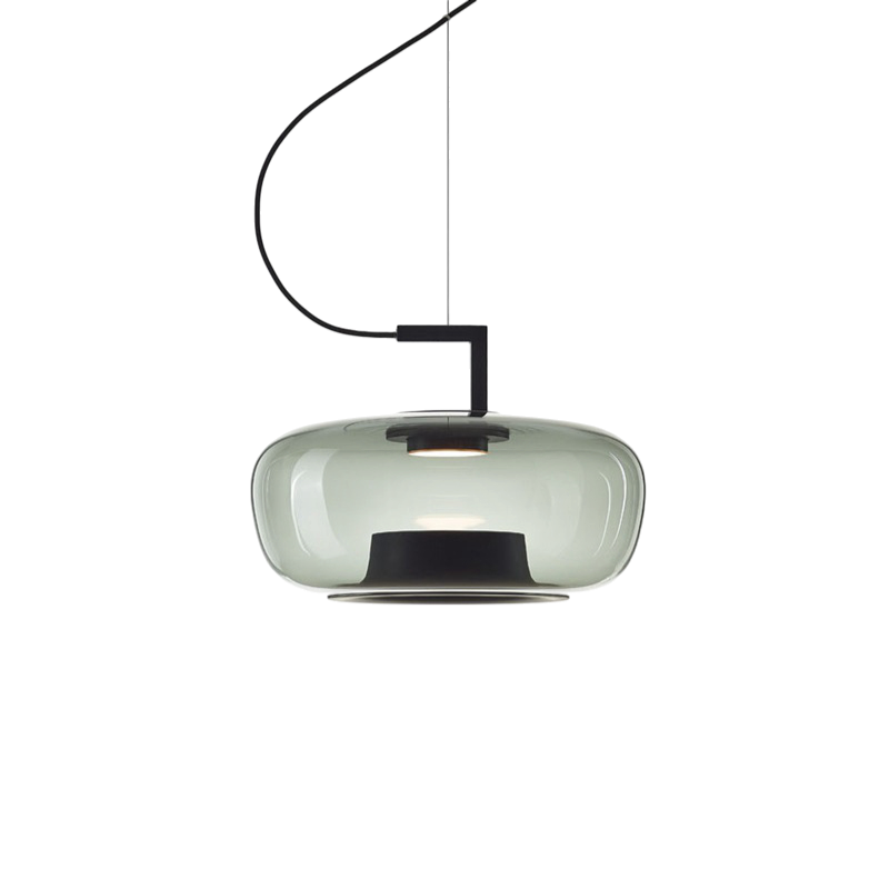 Contemporary Glass Hanging Lamp